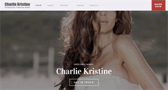 Desktop Screenshot of charliekristine.com